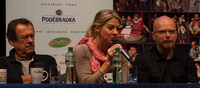 foto: Michal Novák Oldřich Vízner, Sabina Laurinová, Michal Kocourek