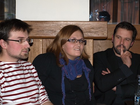 foto: Michal Novák Mikuláš Bryan, Klára Latzková, Ondřej Tajovský