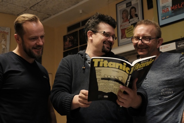 Filip Blažek, Jakub Nvota, Miroslav Vladyka (foto: Richard Kocourek) Filip Blažek, Jakub Nvota, Miroslav Vladyka (foto: Richard Kocourek)