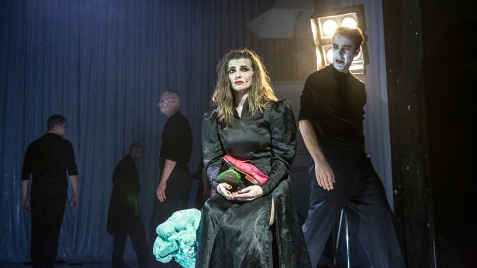 Nina Horáková v&nbsp;inscenaci María de Buenos Aires (foto: Patrik Borecký)