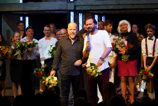 po premiéře muzikálu Voda (a krev) nad vodou po premiéře muzikálu Voda (a krev) nad vodou
