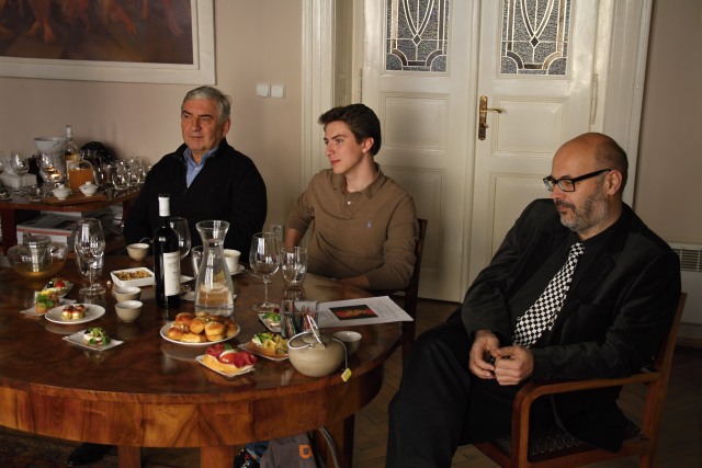 Miroslav Donutil, Martin Donutil, Vladimír Morávek (foto: Michal Novák)