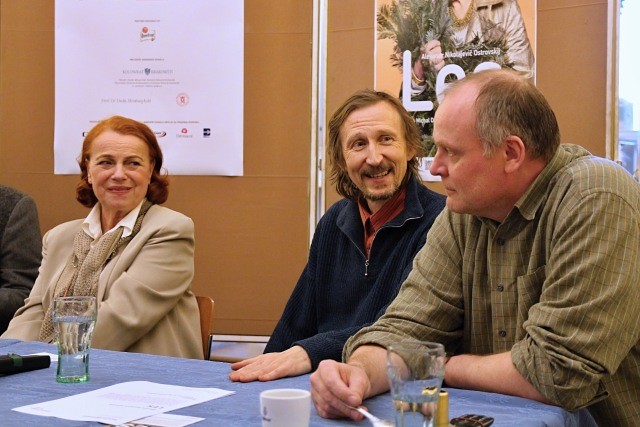 Iva Janžurová, Vladimír Javorský, Igor Bareš (foto: Michal Novák)