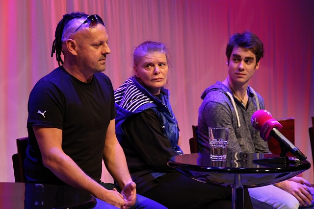 Peter Serge Butko, Zuzana Bydžovská, Patrik Děrgel (foto: Michal Novák) Peter Serge Butko, Zuzana Bydžovská, Patrik Děrgel (foto: Michal Novák)