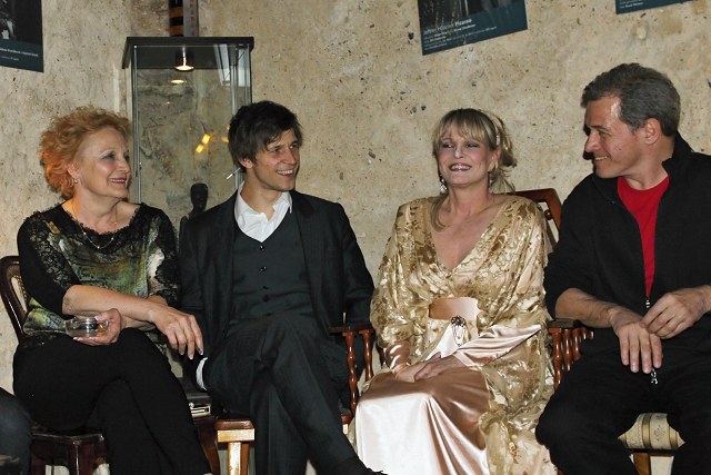 Regina Rázlová, Igor Orozovič, Chantal Poullain, Milan Hein (foto: Michal Novák)