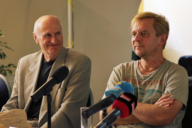 Martin Hilský, Petr Čtvrtníček (foto: Michal Novák)