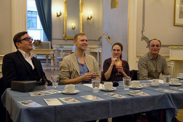 Michal Dočekal, Daniel Špinar, Magdaléna Borová, Karel Dobrý (foto: Michal Novák)