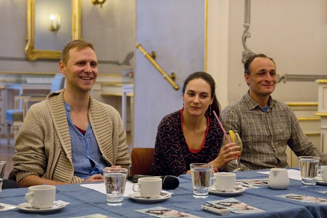 Daniel Špinar, Magdaléna Borová, Karel Dobrý (foto: Michal Novák)