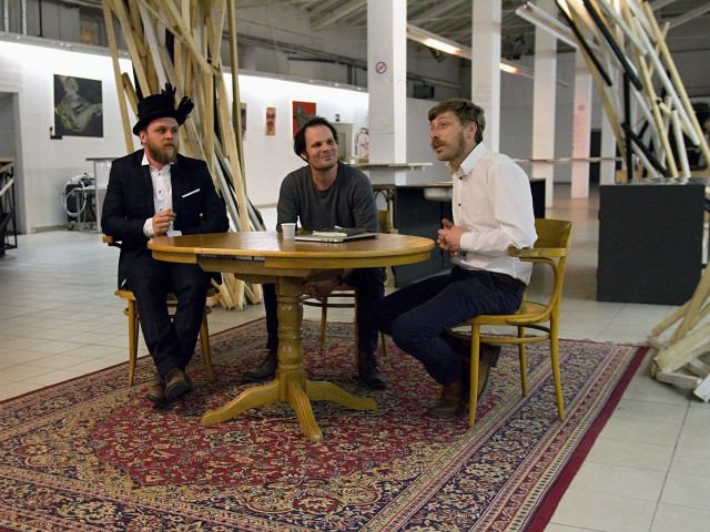 Rosťa Novák, Jan Mikulášek, Štěpán Kubišta (foto: Michal Novák)