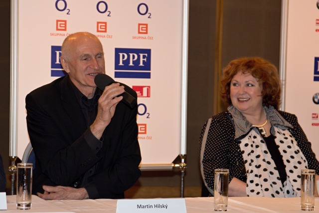 Martin Hilský, Naďa Konvalinková (foto: Michal Novák)