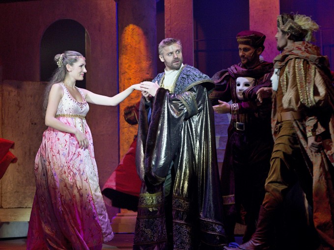 ze zkoušky muzikálu Romeo a&nbsp;Julie (foto: Michal Novák)
