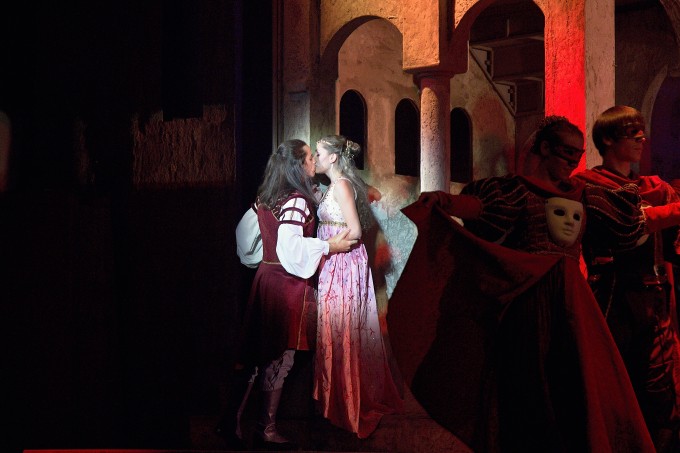 ze zkoušky muzikálu Romeo a Julie (foto: Michal Novák)