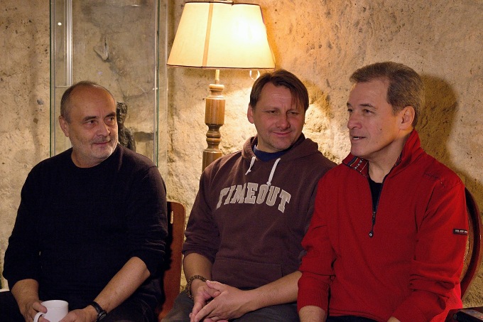 Petr Slavík, Radek Holub, Milan Hein (foto: Michal Novák)