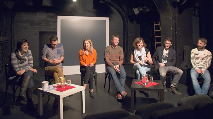 na tiskovém setkání v&nbsp;Divadle v&nbsp;Řeznické (foto: Michal Novák)