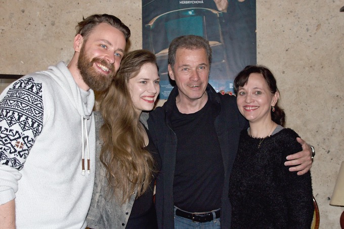 Pavel Ondruch, Petra Nesvačilová, Milan Hein, Alena Mihulová (foto: Michal Novák)