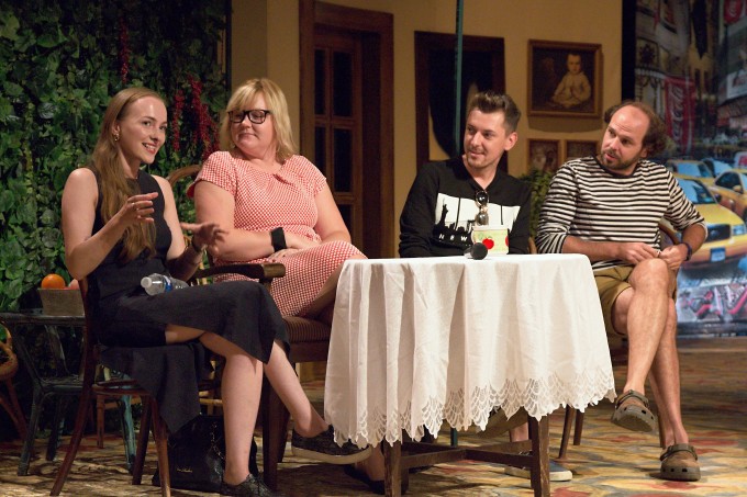 Elizaveta Maximová, Lenka Smrčková, Lukáš Pečenka, Jakub Slach (foto: Michal Novák)