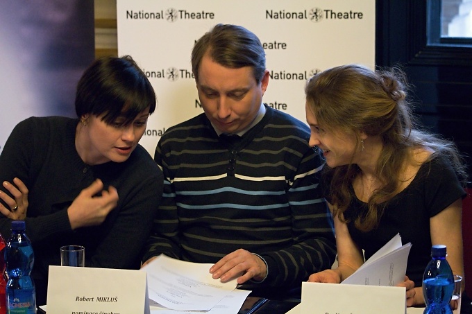Hana Tomáš Briešťanská, Robert Mikluš, Pavlína Štorková (foto: Michal Novák) Hana Tomáš Briešťanská, Robert Mikluš, Pavlína Štorková (foto: Michal Novák)