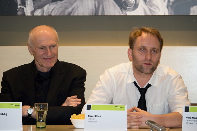 Martin Hilský, Pavel Khek (foto: Michal Novák) Martin Hilský, Pavel Khek (foto: Michal Novák)