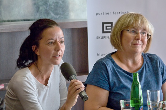 Dora Viceníková a&nbsp;Kamila Černá, členky dramaturgické rady