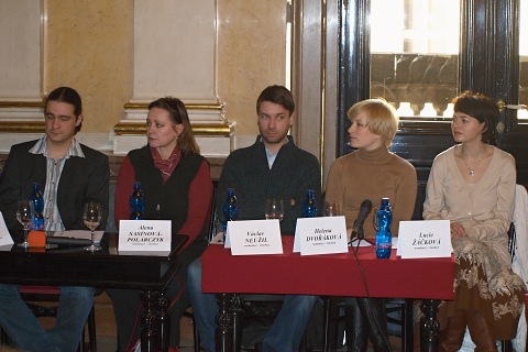 foto: Michal Novák Ladislav Špiner, Alena Sasínová-Polarczyk, Václav Neužil, Helena Dvořáková, Lucie Žáčková