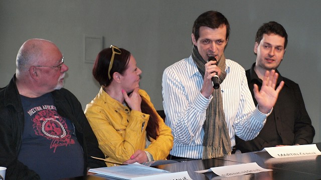 Jaroslav Hanuš, Evženie Rážová, Martin Černý, Tomáš Beran