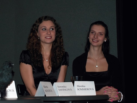foto: Michal Novák Veronika Savincová, Monika Sommerová