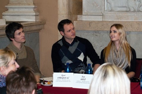 Igor Orozovič, Jan Kříž, Martina Šnytová