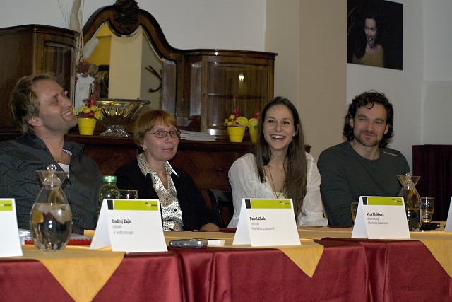 Pavel Khek, Věra Mašková, Veronika Kubařová, Tomáš Novotný (foto: Michal Novák)