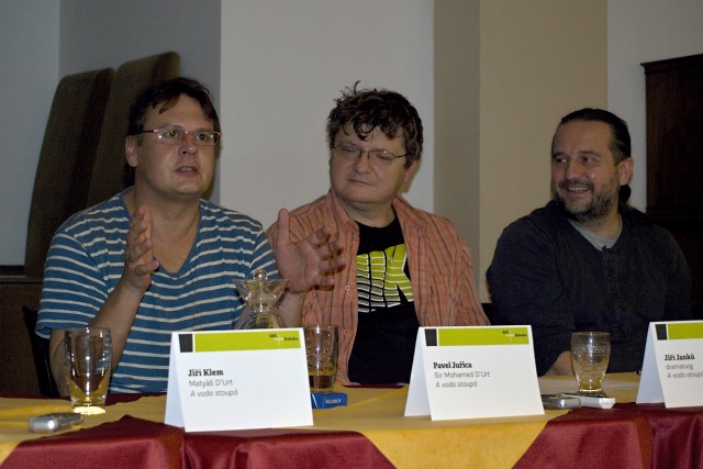 Pavel Juřica, Jiří Janků, Ondřej Zajíc (foto: Michal Novák) Pavel Juřica, Jiří Janků, Ondřej Zajíc (foto: Michal Novák)