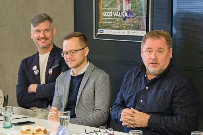Lumír Olšovský, Pavel Bár, Vácav Kopta Lumír Olšovský, Pavel Bár, Vácav Kopta