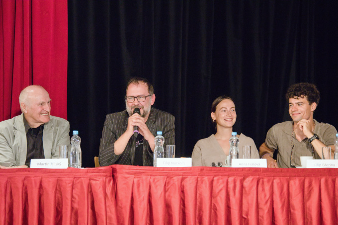 Martin Hilský, Filip Nuckolls, Anna Fialová, Filip Březina Martin Hilský, Filip Nuckolls, Anna Fialová, Filip Březina