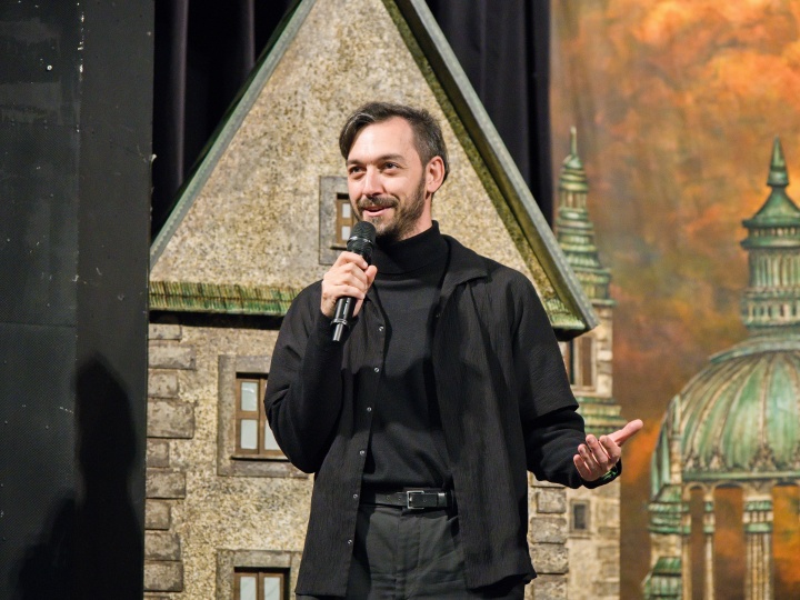 umělecký šéf Divadla Spejbla a Hurvínka David Janošek umělecký šéf Divadla Spejbla a Hurvínka David Janošek