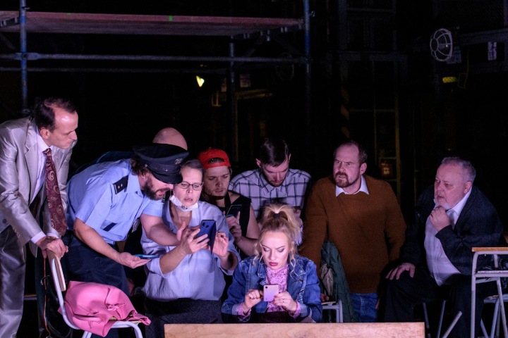 Jihočeské divadlo - Smolný pich aneb Pitomý porno (foto: Martina Root)